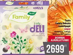 Coop Tento family delicate toalettpapír ajánlat