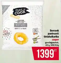 Coop Ibercook panírozott tintahalkarika ajánlat