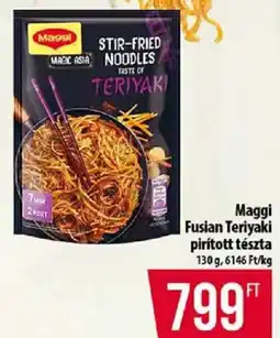 Coop Maggi fusian teriyaki pirittott teszta ajánlat