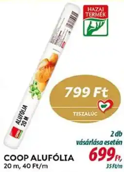 Coop Coop alufólia ajánlat