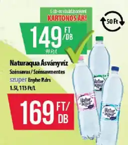 Coop Naturaqua ásványvíz ajánlat