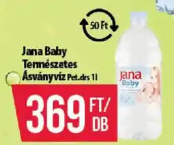 Coop Jana Baby természetes ásványvíz ajánlat