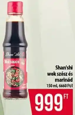 Coop Shan'shi wok szósz és marinád ajánlat