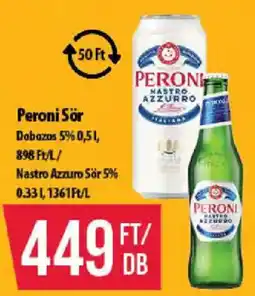 Coop Peroni Sör ajánlat