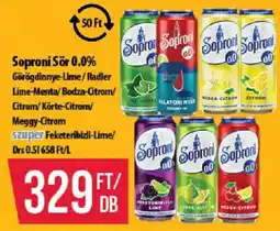 Coop Soproni Sör 0.0% ajánlat