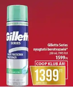 Coop Gillette series nyugtató borotvazselé ajánlat