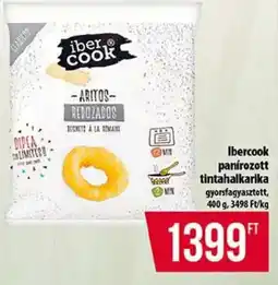 Coop Ibercook panírozott tintahalkarika ajánlat