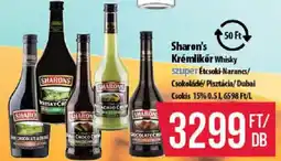 Coop Sharon's krémlikőr whisky ajánlat