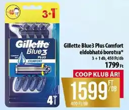 Coop Gillette blue3 plus comfort ajánlat