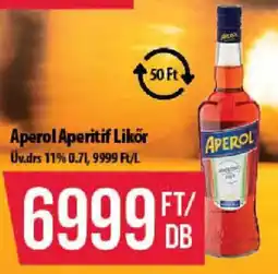 Coop Aperol aperitif likör ajánlat