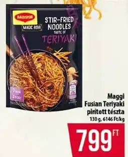 Coop Maggi fusian teriyaki pirított tészta ajánlat