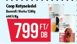 Coop Coop kutyaeledel ajánlat