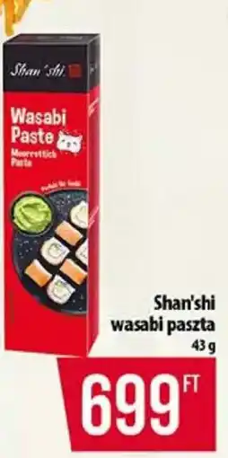 Coop Shan'shi wasabi paszta ajánlat
