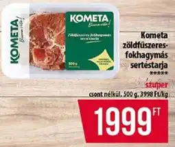 Coop Kometa sertéstársa ajánlat