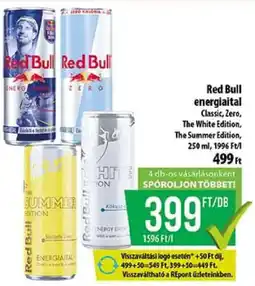 Coop Red Bull energiailtal ajánlat