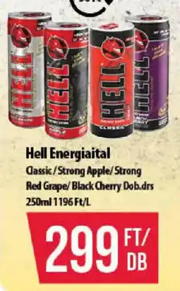 Coop Hell energiailtal ajánlat
