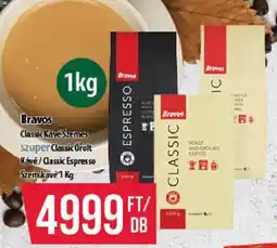 Coop Bravos classic kávé ajánlat