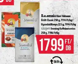 Coop Omnia kávé ajánlat