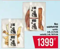 Coop Neo szárított fül ajánlat