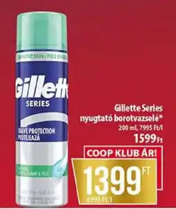 Coop Gillette series nyugtató borotvazselé ajánlat