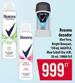 Coop Rexona dezodor ajánlat