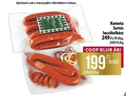 Coop Kometa sertés lecsókolbász ajánlat