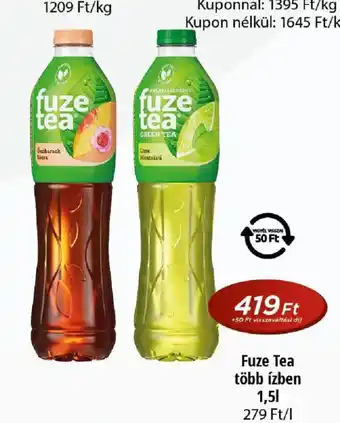 Real Fuze Tea ajánlat