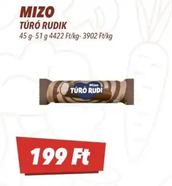 Mizo túró rudik