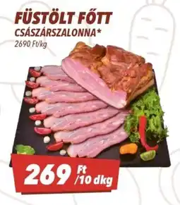 CBA Füstölt főtt császárszalonna ajánlat