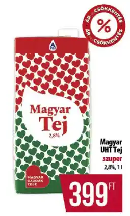 Coop Magyar UHT Tej ajánlat