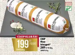 Coop Coop olasz felvágott ajánlat