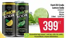 Coop Fonti Di Crodo lemon soda ajánlat