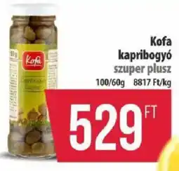 Coop Kofa kapribogyó ajánlat