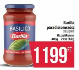 Coop Barilla paradicsomszósz ajánlat