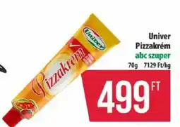 Coop Univer pizzakrém ajánlat
