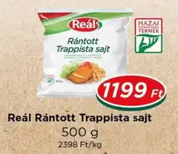 Real Reál rántott trappista sajt ajánlat