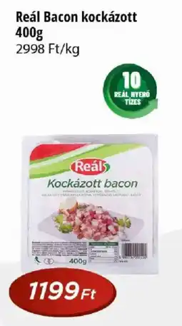 Real Reál kockázott bacon ajánlat