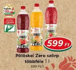 Real Pölöskei Zero szörp ajánlat