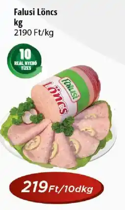 Real Falusi lönccs ajánlat