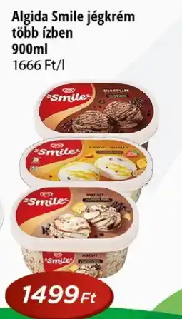 Real Algida Smile jégkrém ajánlat