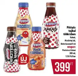 Coop Pöttvös tejital ajánlat
