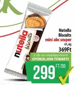 Coop nutella biscuits ajánlat
