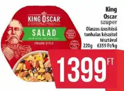 Coop King Oscar salad ajánlat