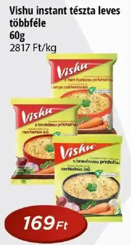Real Vishu instant tészta leves többféle ajánlat