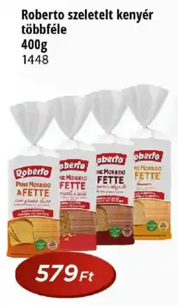 Real roberto szeletelt kenyér ajánlat
