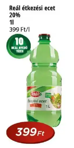 Real Reál étkezési ecet ajánlat