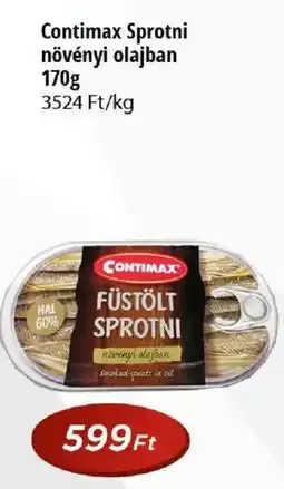 Real Contimax sprotni növényi olajban ajánlat