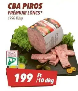 CBA Cba piros premium loncs ajánlat