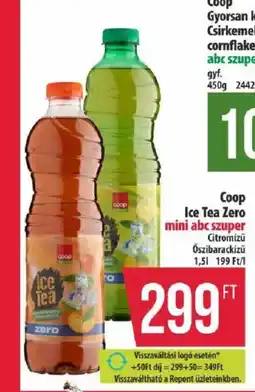 Coop Coop ice tea zero ajánlat