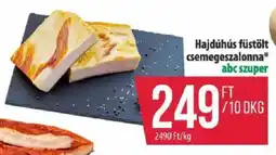 Coop Hajdúhús füstölt csemegeszalonna ajánlat